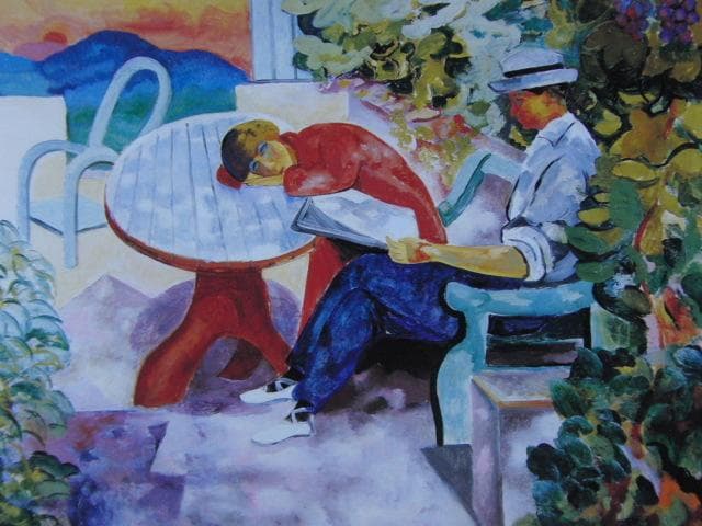 モイズ・キスリング、【キスリングとルネ】、希少な画集画、新品高級額 額装付