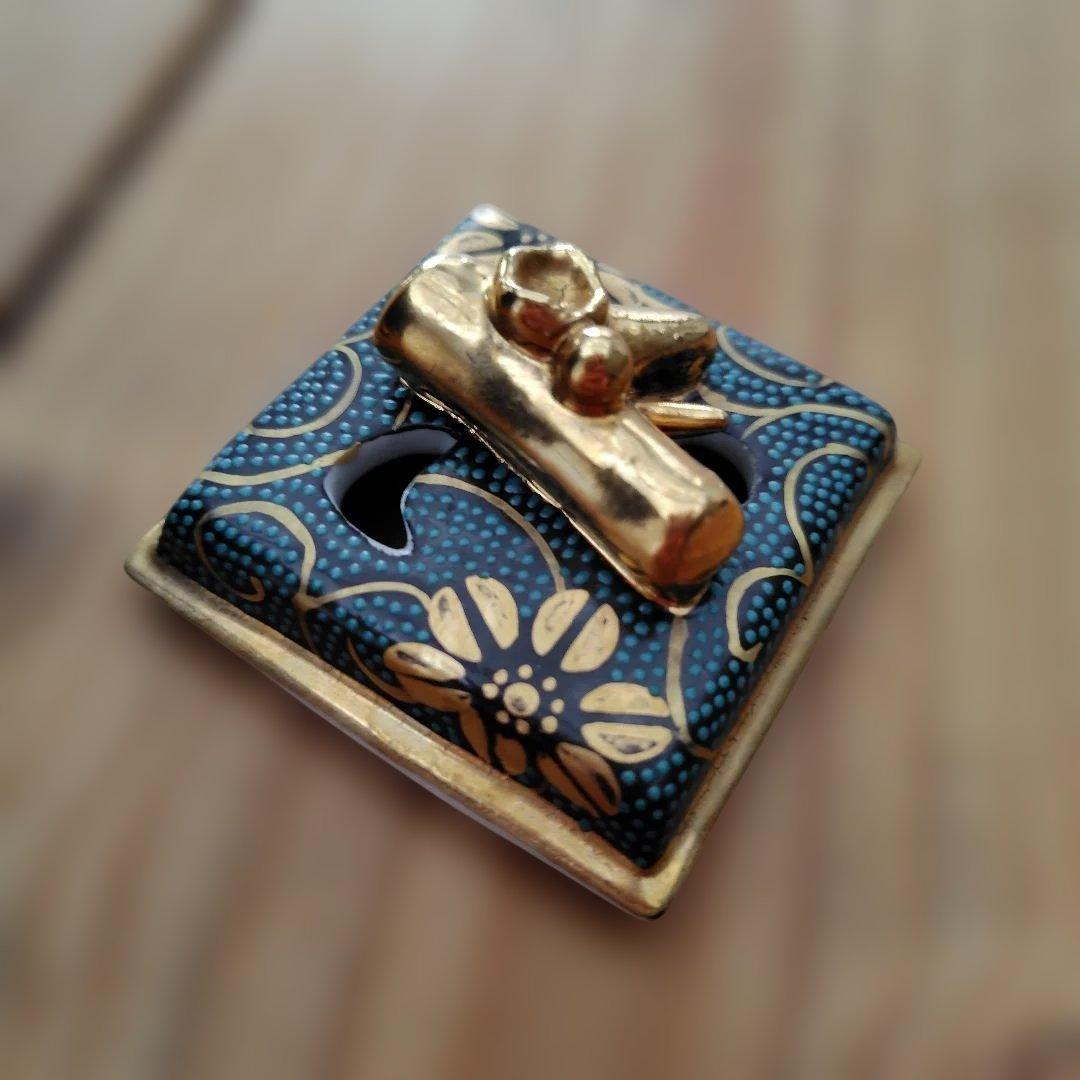 九谷焼 陶器 香炉