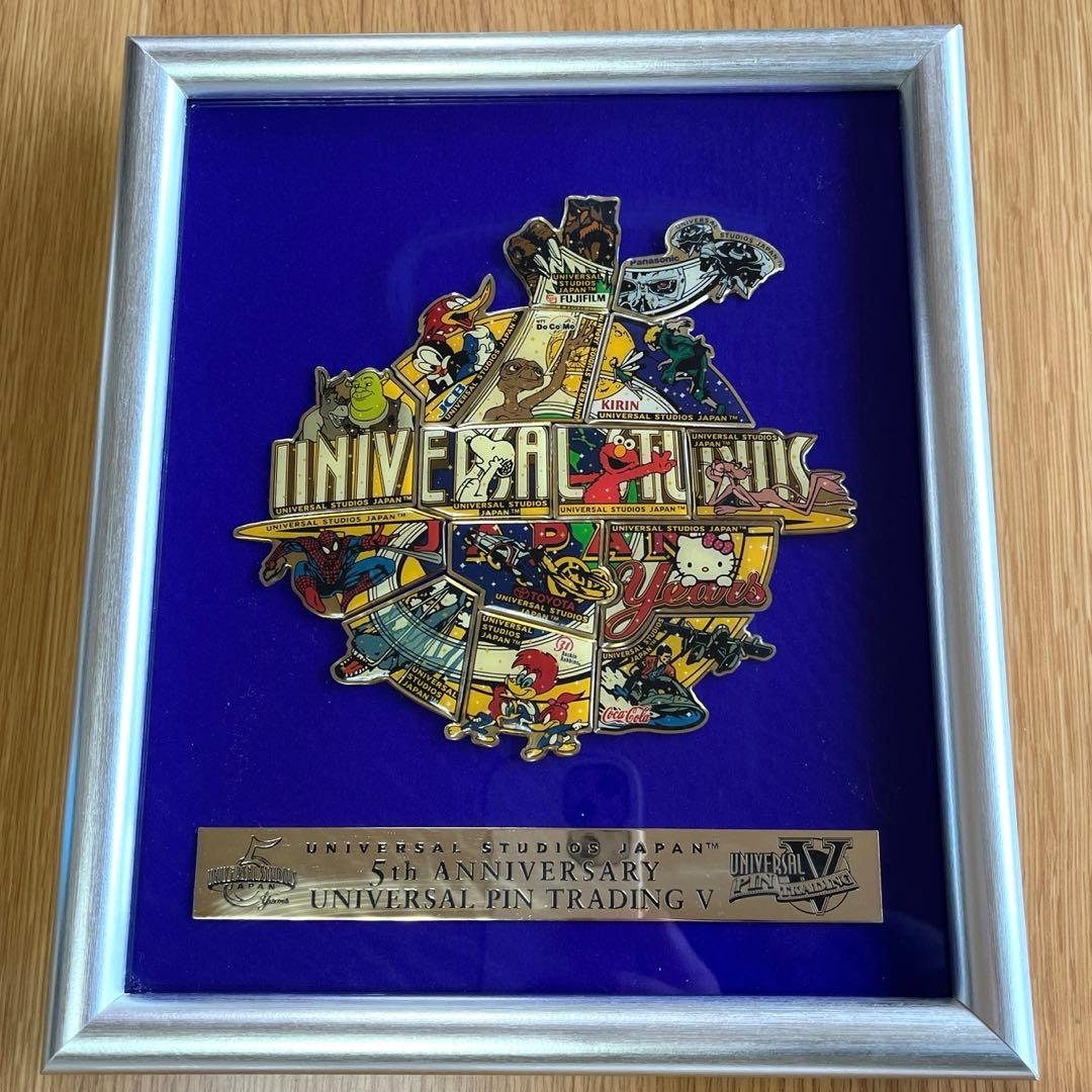 USJ ピンバッジセット 5周年記念 額付き - メルカリ