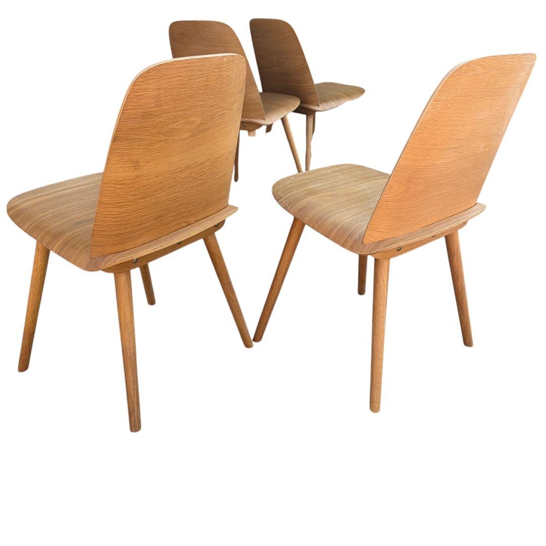 【美品】muuto ムート Nerd Chair ナードチェア オーク 2脚分④