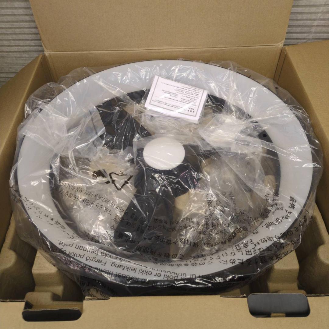 ☆未使用　ARTIKA　LEDシーリングファン　FAN-AUR-C4BL