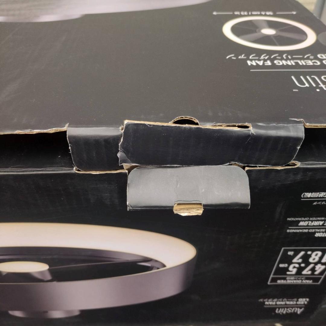 ☆未使用　ARTIKA　LEDシーリングファン　FAN-AUR-C4BL