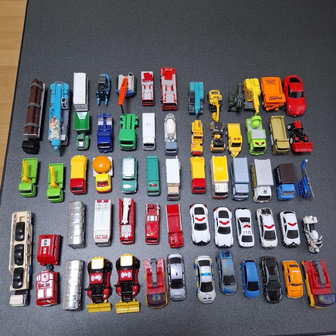 トミカ ミニカー 約60台セット - メルカリ