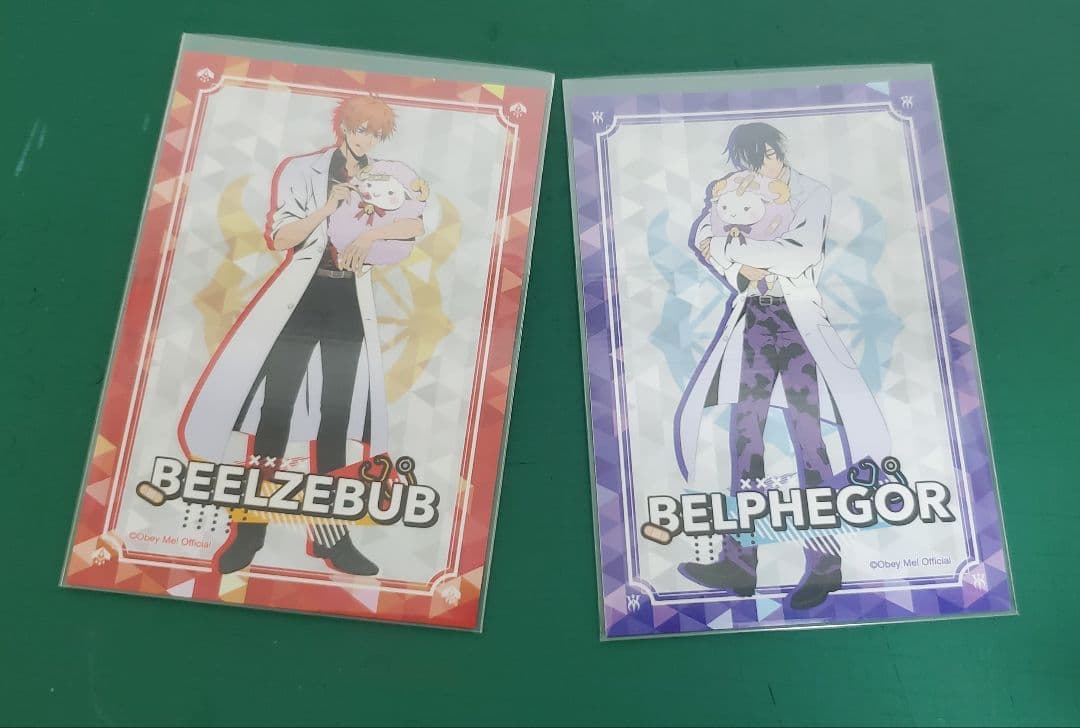 obeyme ビックカメラ トレーディングカード ベール ベルフェ おべいみ