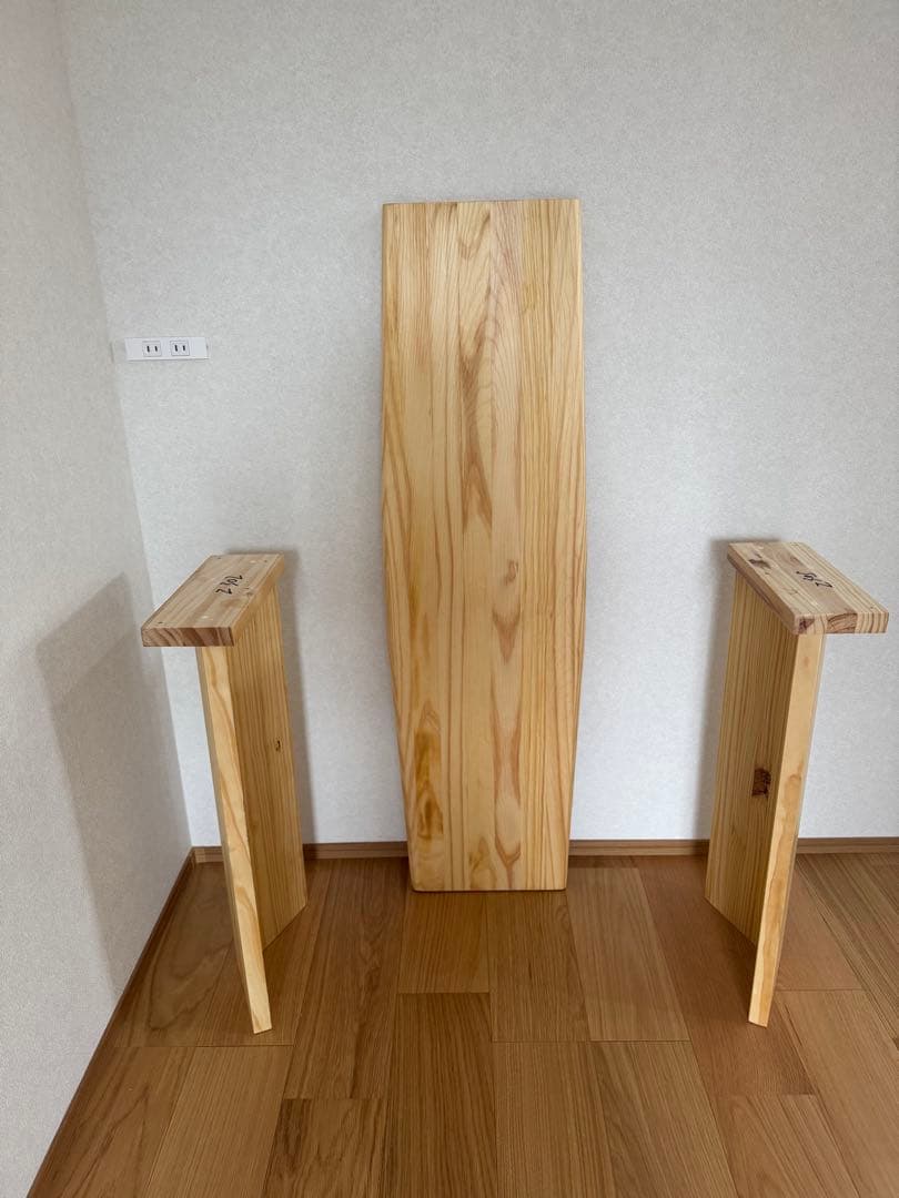 木製コンソールテーブル