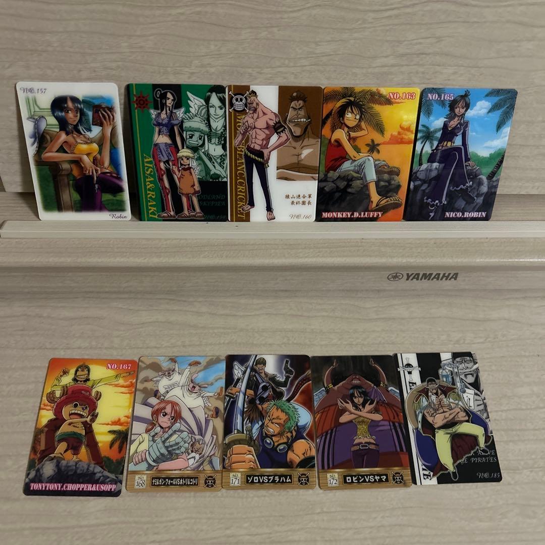 まとめ売り】ワンピース 海賊王グミ カード - メルカリ