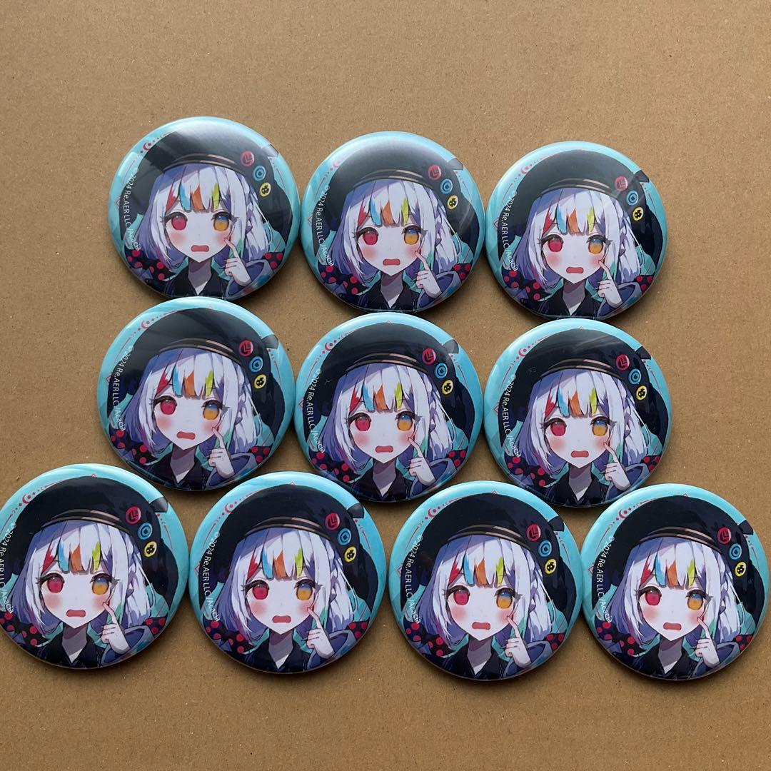 魔法少女ノ魔女裁判 まのさば 城ケ崎ノア 缶バッジ 10個セット - メルカリ