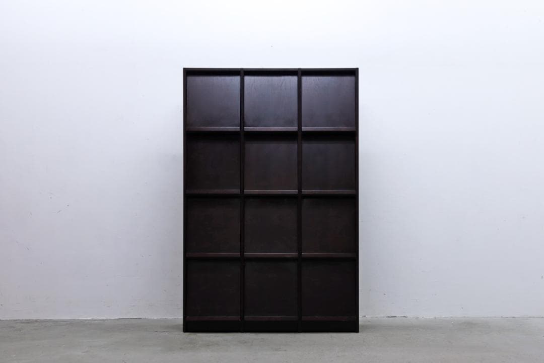 タモ材 フラップ キャビネット マガジン レコードラック サイドボード モダン