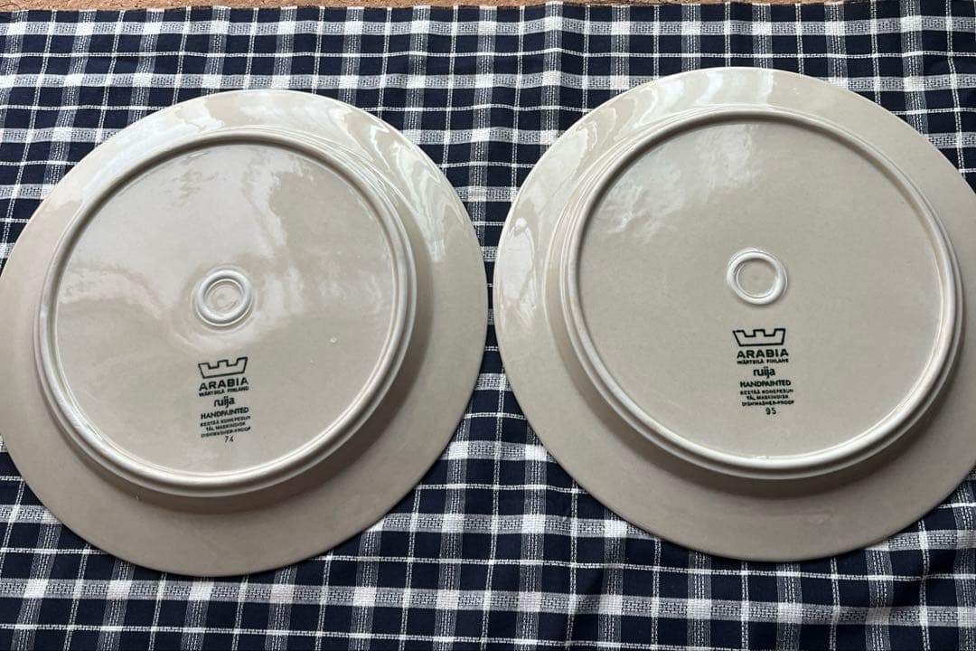 ⭐︎大幅値下げ⭐︎美品ARABIA　Ruija ルイヤ ルイージャプレート4枚