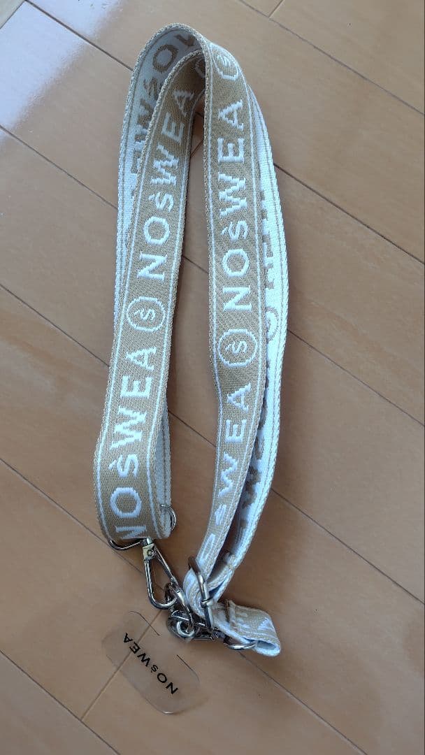 NOśWEA (ノースウェア)花村想太 スマホショルダーストラップ 【ベージュ】