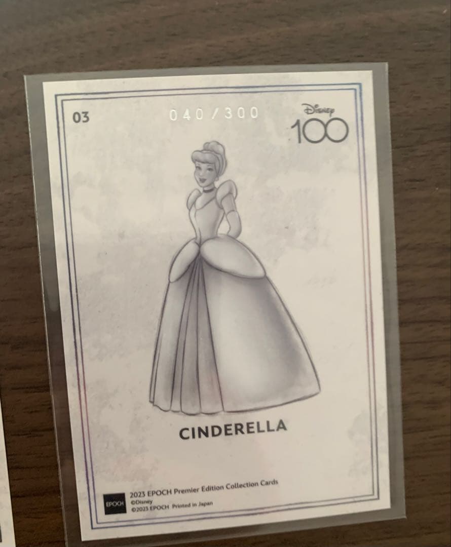 ディズニー100周年カードセット 5枚