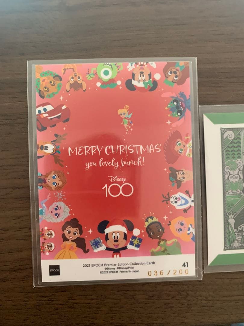 ディズニー100周年カードセット 5枚