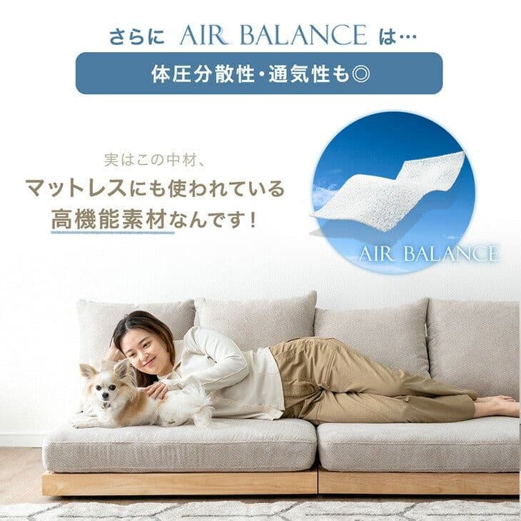 【新品】タンスのゲン　座面の中まで洗えるソファー