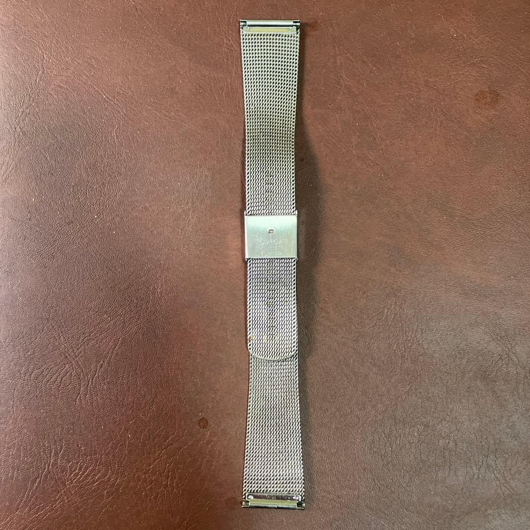 オメガ　純正　メッシュブレス　ラグ幅20mm