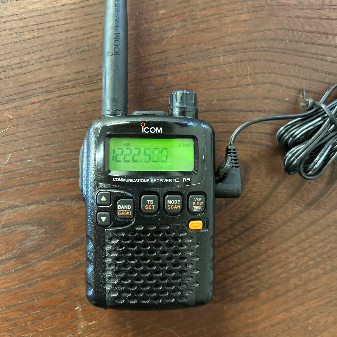 アイコム ICOM IC-R5 広帯域ハンディ受信機 エアバンド