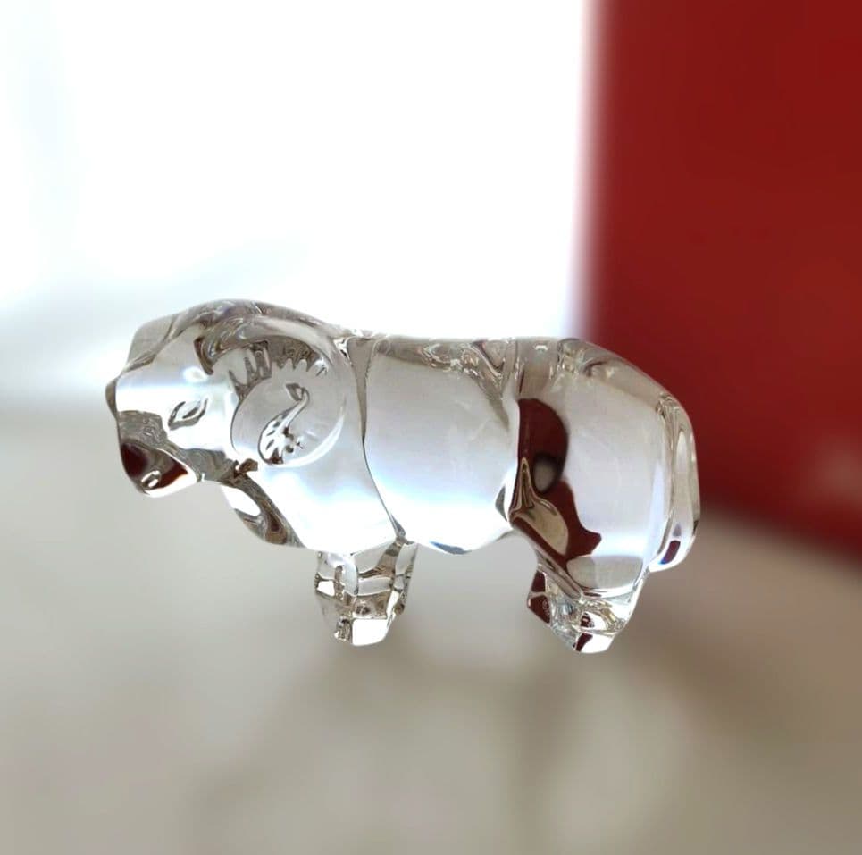【新品】バカラ　羊 　ひつじ　箱付き　干支　 動物 クリスタル 　　置物