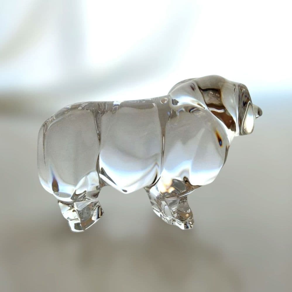 【新品】バカラ　羊 　ひつじ　箱付き　干支　 動物 クリスタル 　　置物