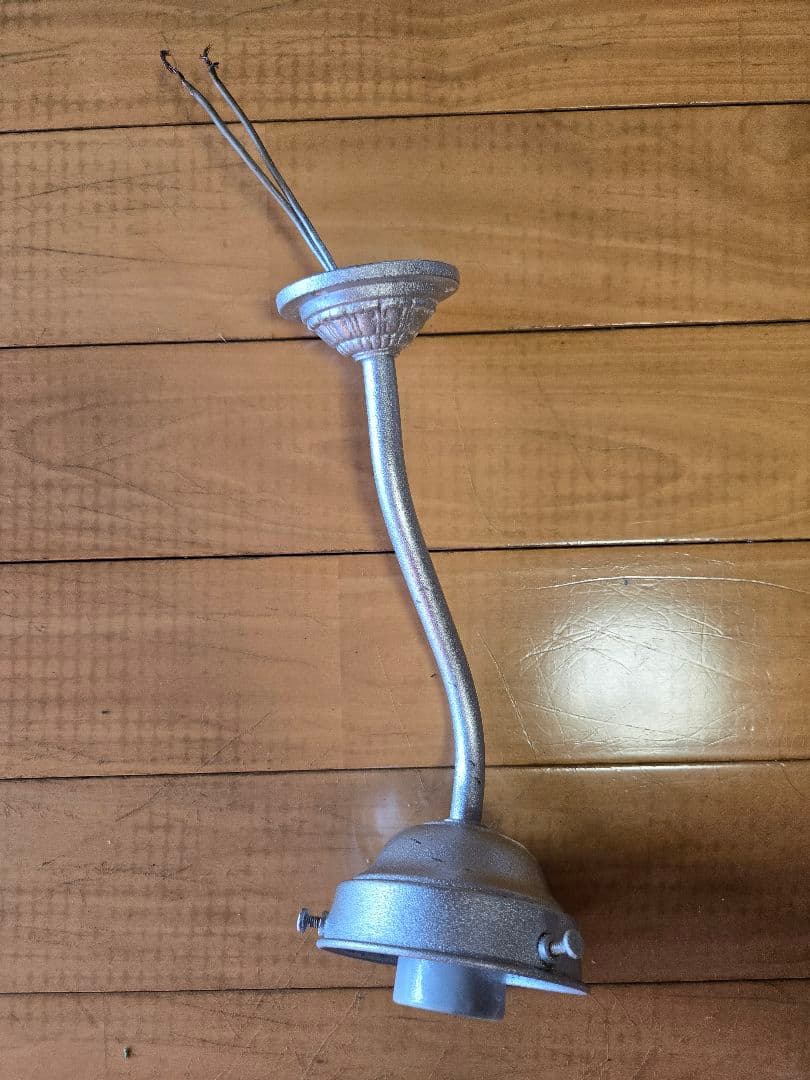 アンティークランプ　シェード　スタンド　セット