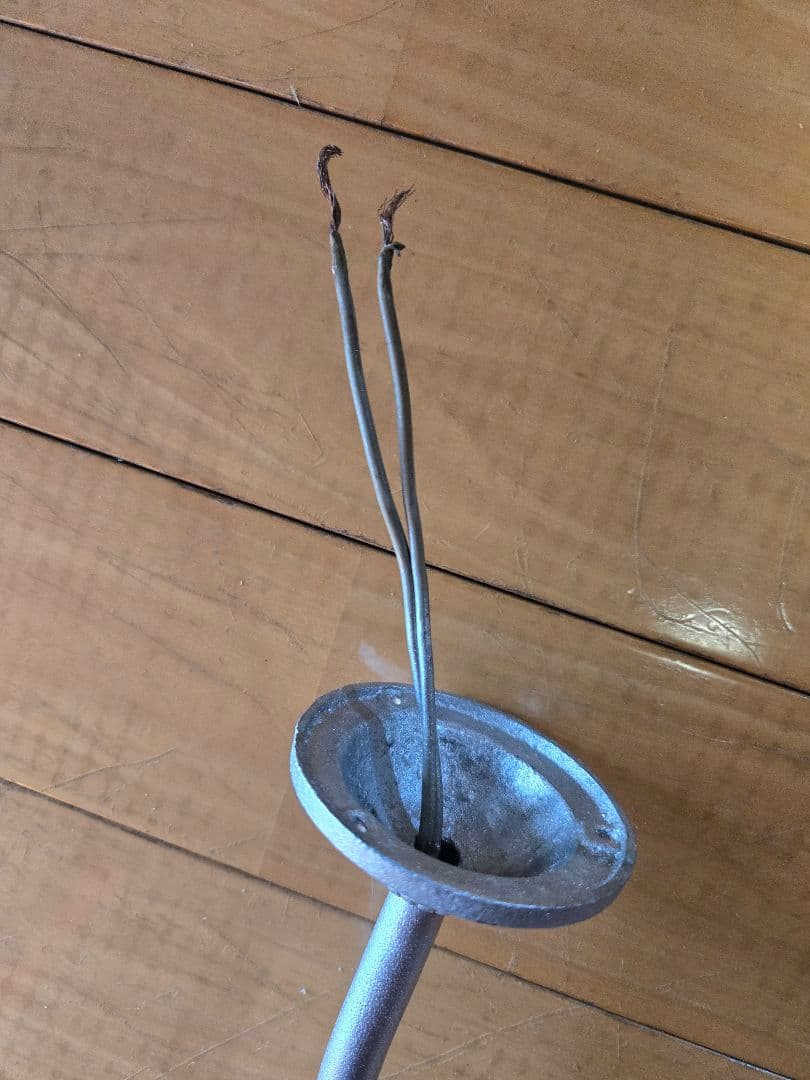 アンティークランプ　シェード　スタンド　セット