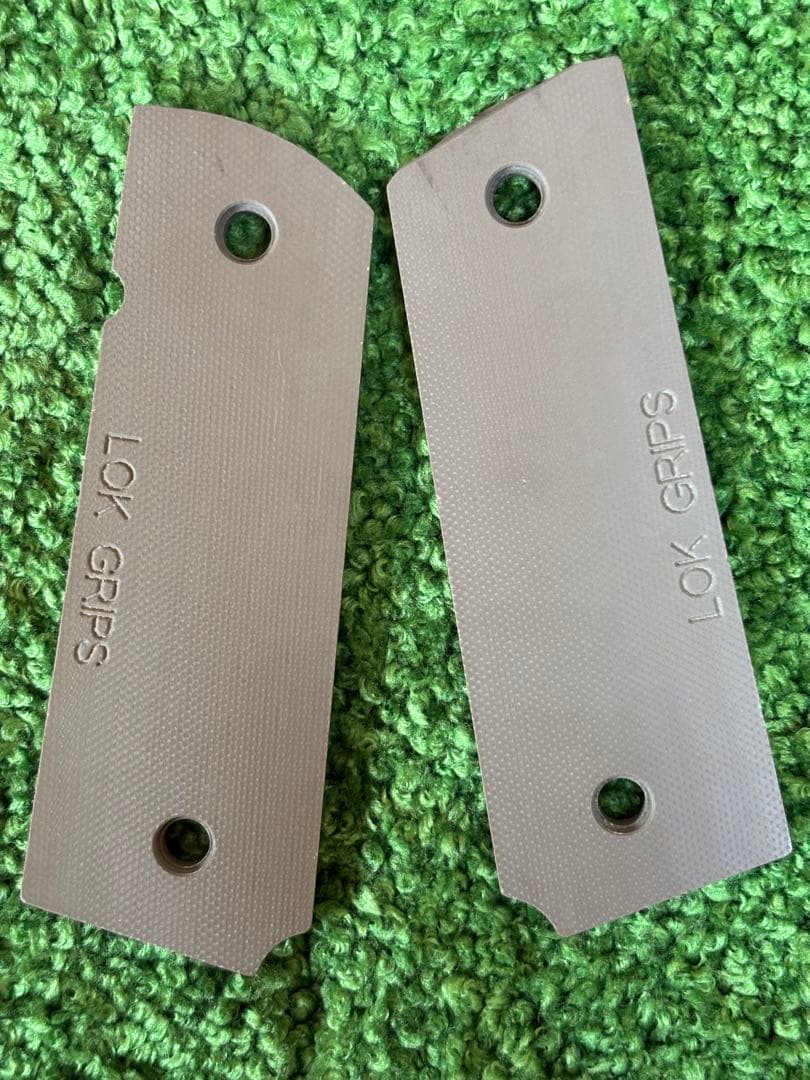 LOKGRIPS 1911フルサイズ用 G10 ガバメントグリップ パニッシャー MIL