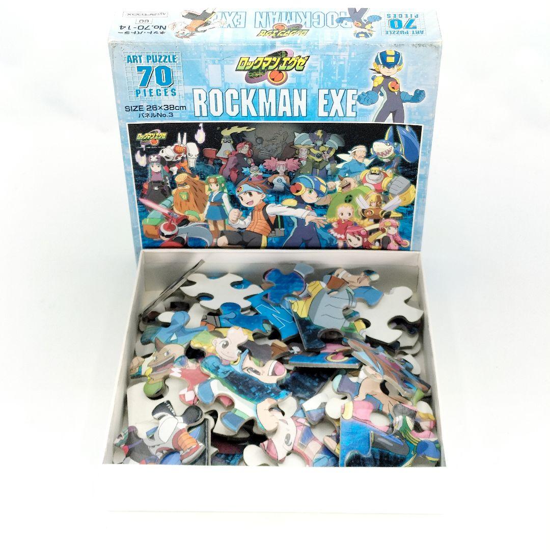 当時物】ロックマンエグゼ ジグソーパズル 70ピース レア 26×38cm