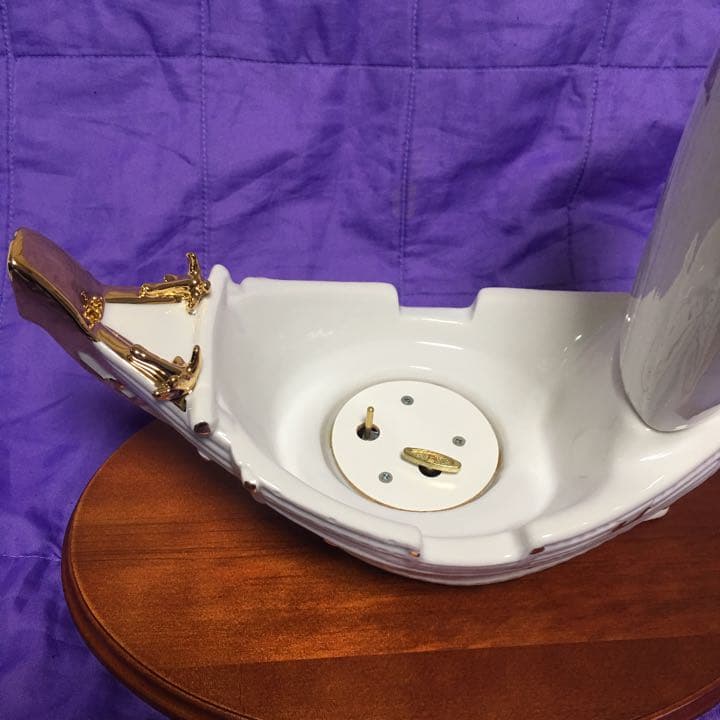 白雪450周年記念ボトル樽廻船陶器激レア　オルゴール