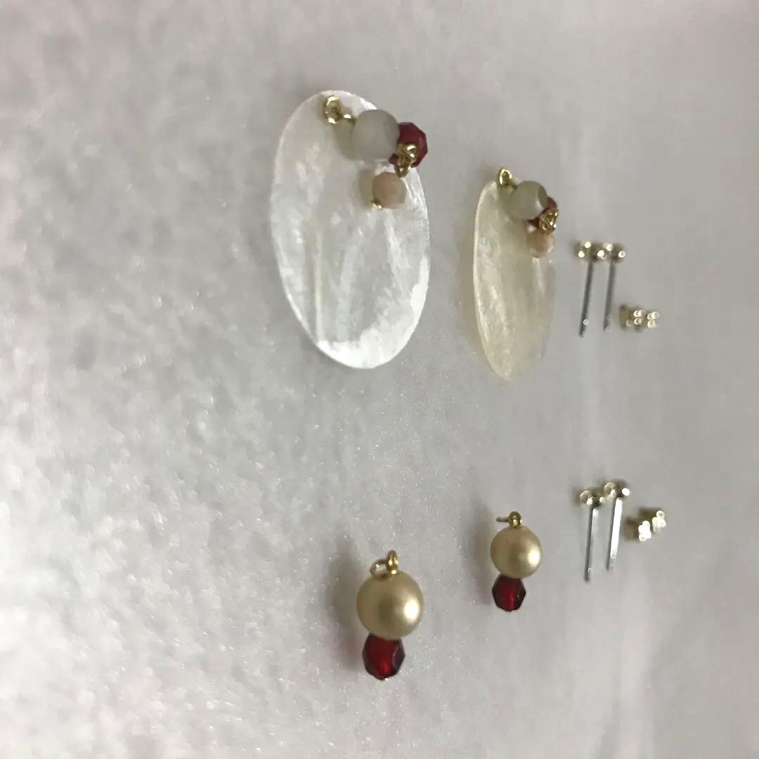 ピアス　2種類　新品