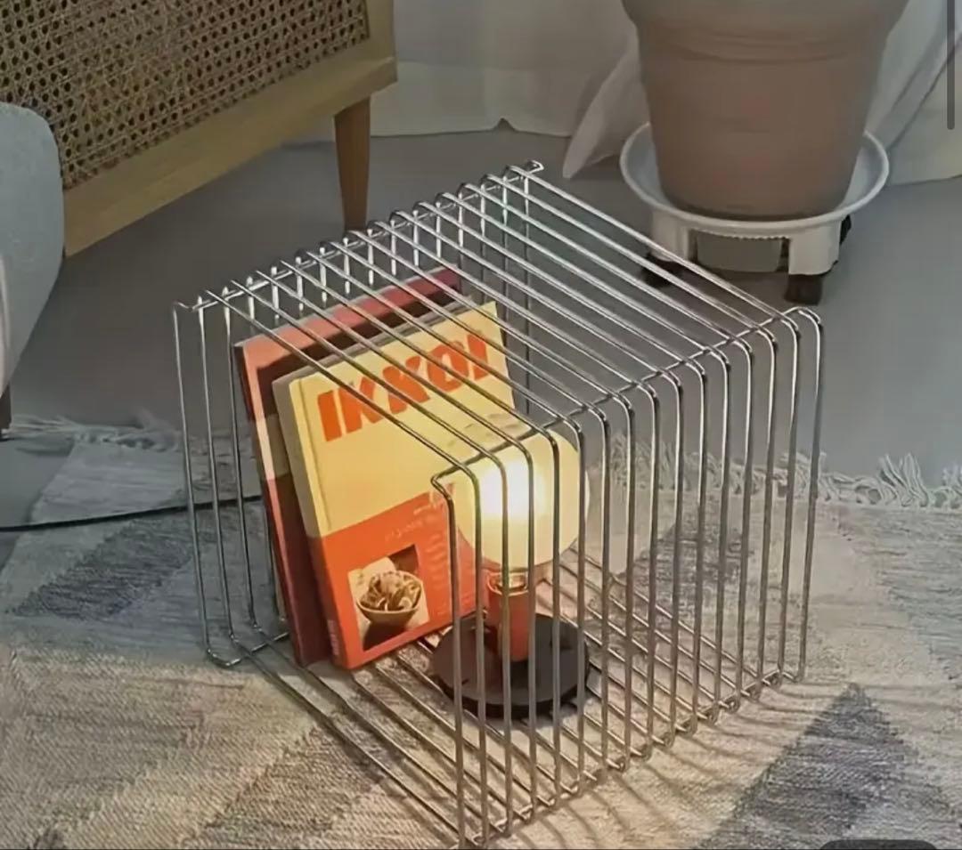 ワイヤーシェルフ　シルバー　新品未使用