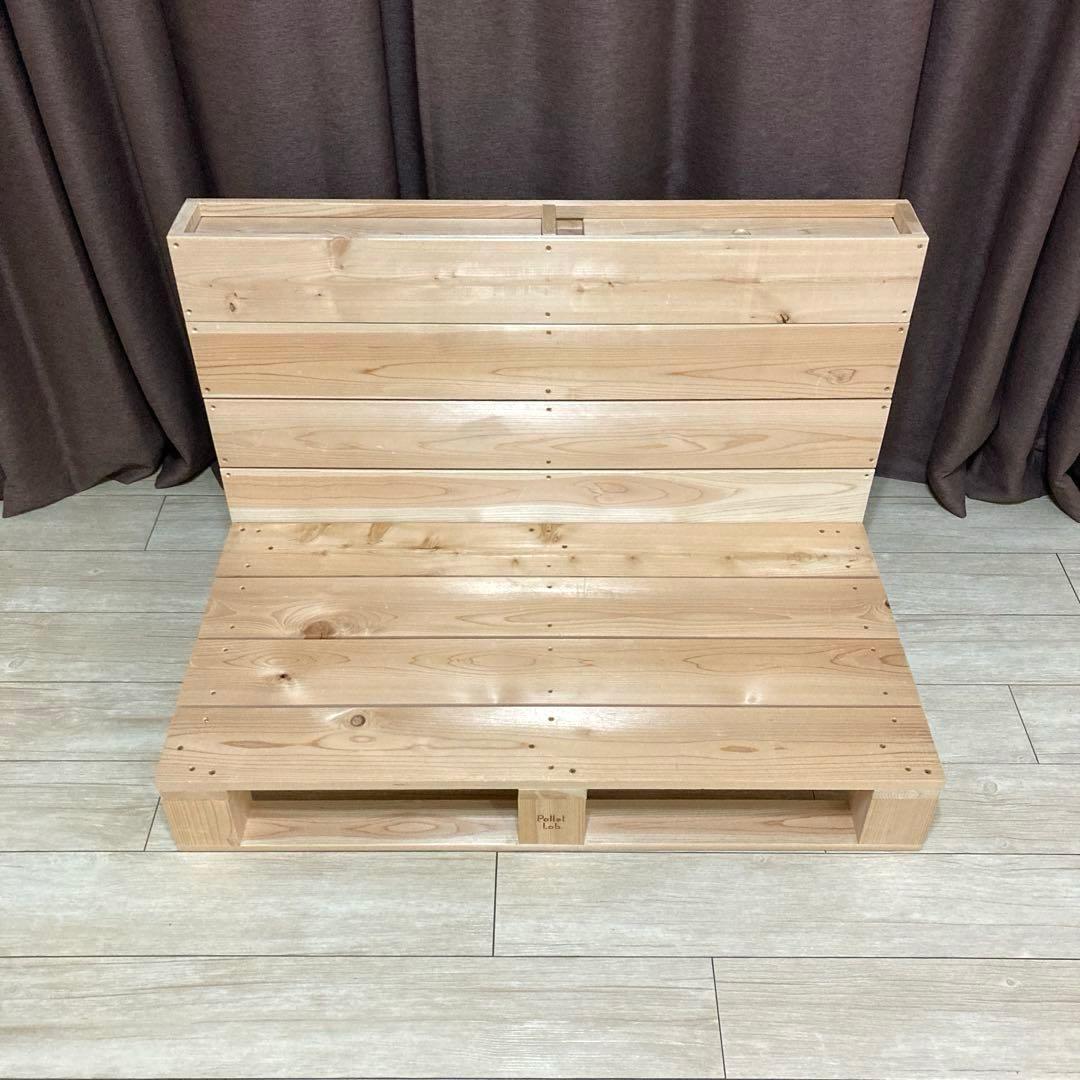 【自社配送限定販売】パレットラボ/シングルサイズベッドフレーム