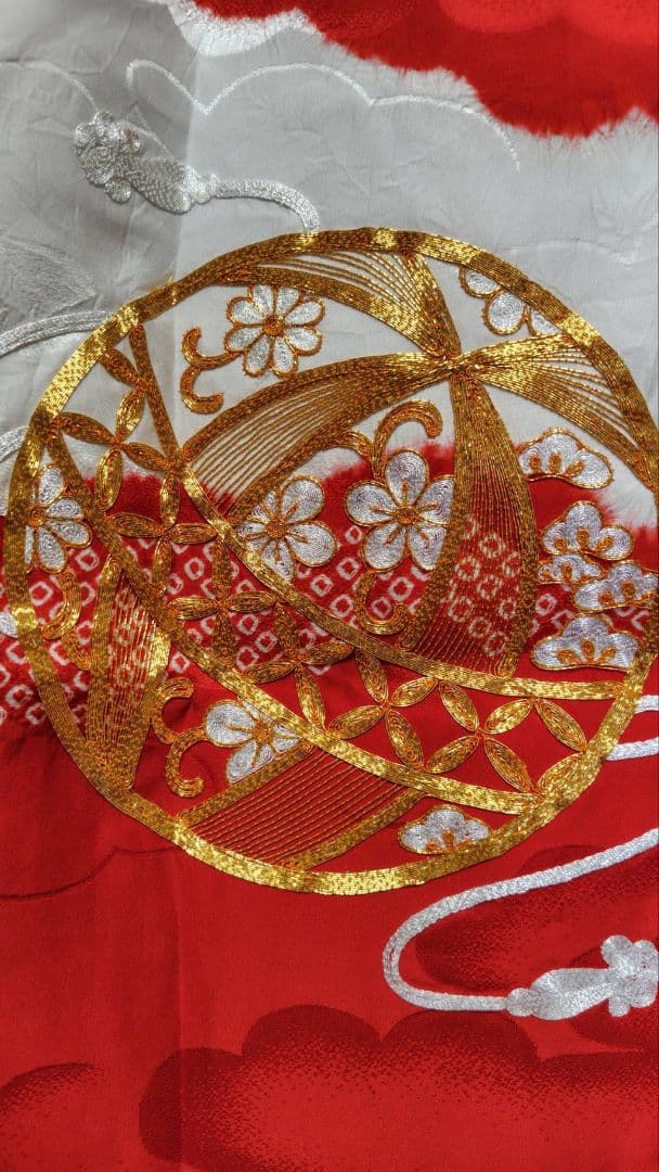 RK400アンティーク子供着物着丈97センチ裄丈46センチめちゃくちゃ綺麗正絹