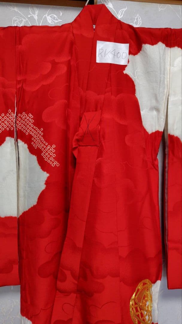 RK400アンティーク子供着物着丈97センチ裄丈46センチめちゃくちゃ綺麗正絹
