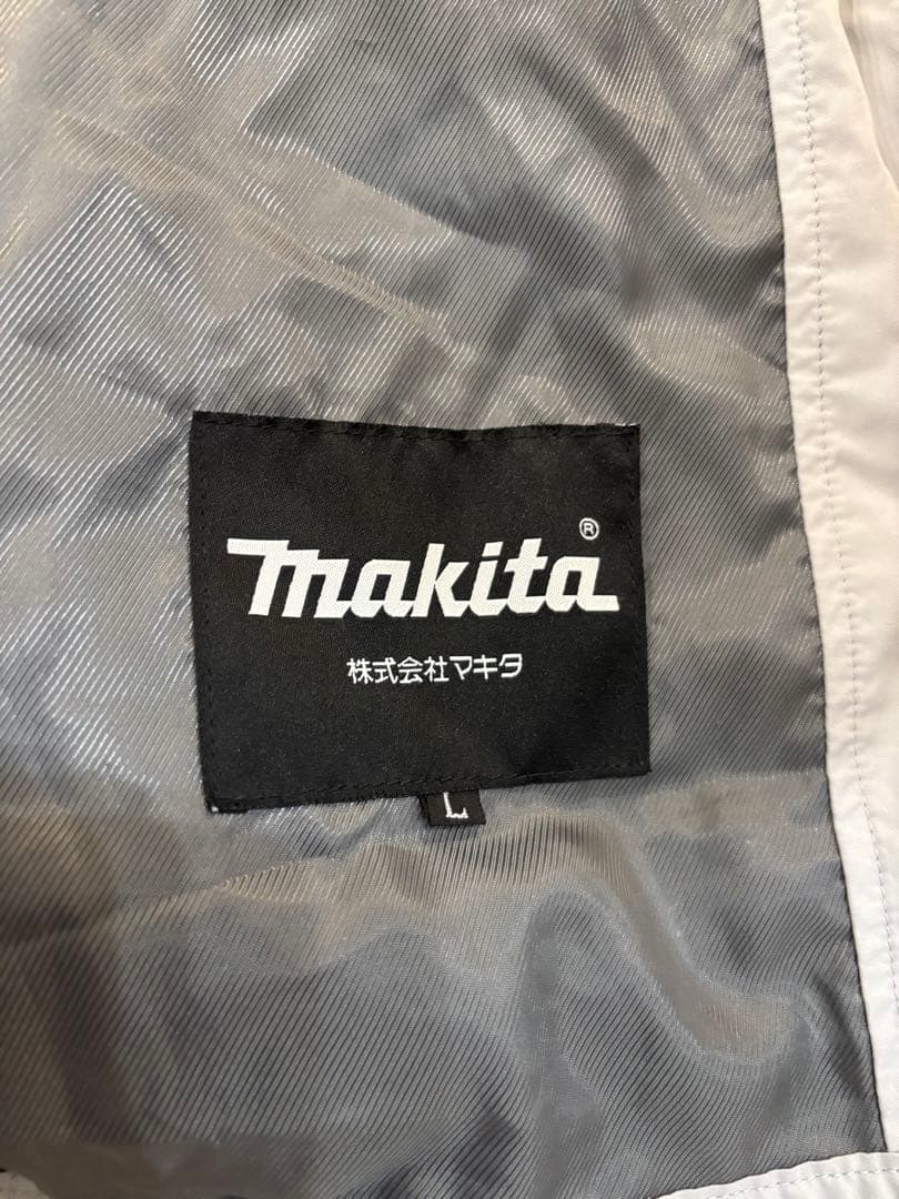 Makita 空調服 グレー/ブラック　ファン　バッテリー付