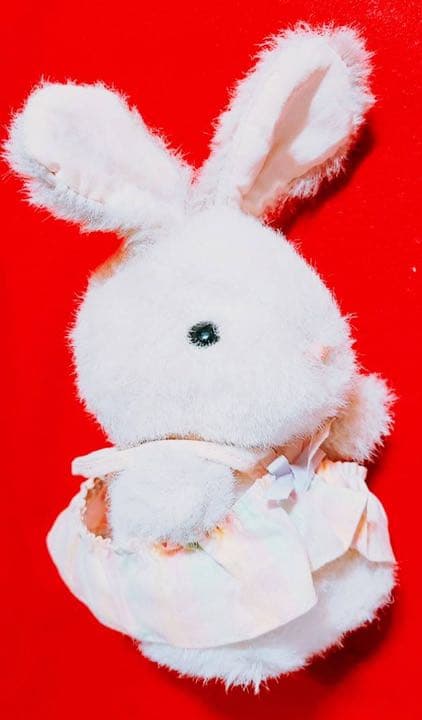 レア1970年代サンリオ刻印タグ付うさぎぬいぐるみラビット昭和レトロ