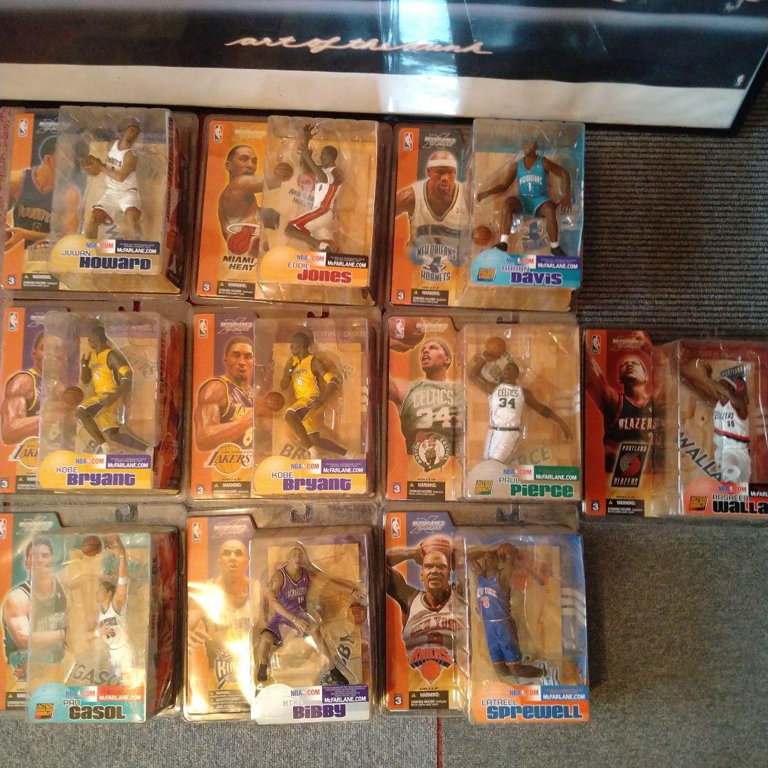 NBA　マクファーレン　シリーズ　3　10体セット　色違い　コービー　アフロ