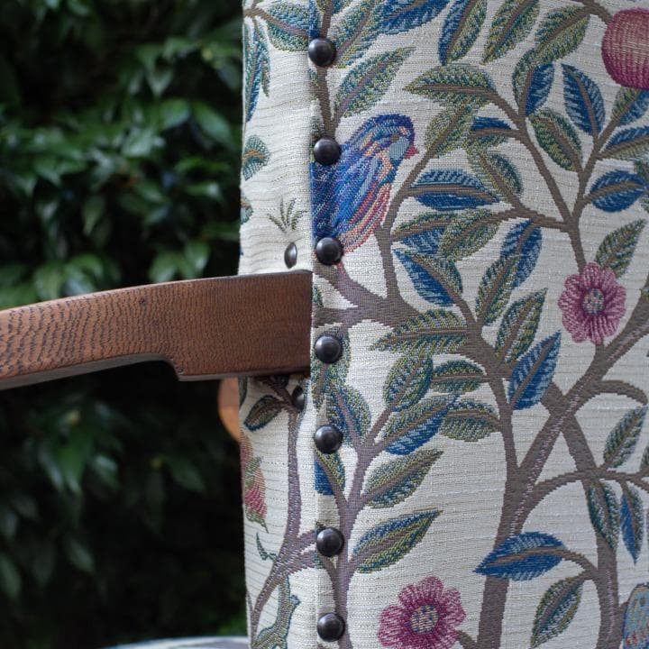 ヴィンテージ 回転チェア アームチェア アームソファ 1P ウィリアム・モリス