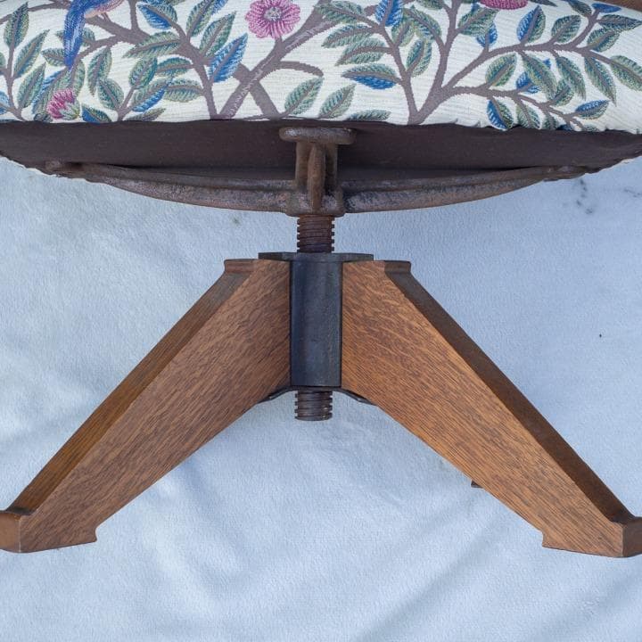 ヴィンテージ 回転チェア アームチェア アームソファ 1P ウィリアム・モリス