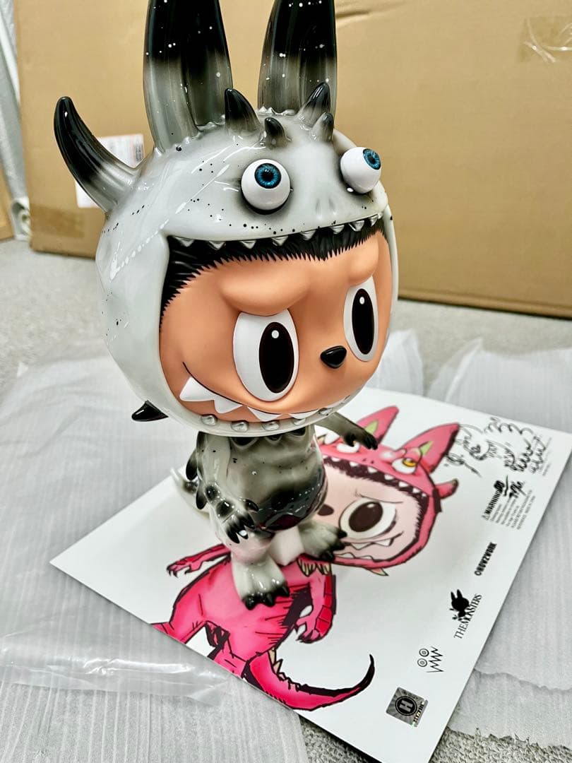 t9g rangeas labubu how2work 限定ラブブ ソフビ - メルカリ