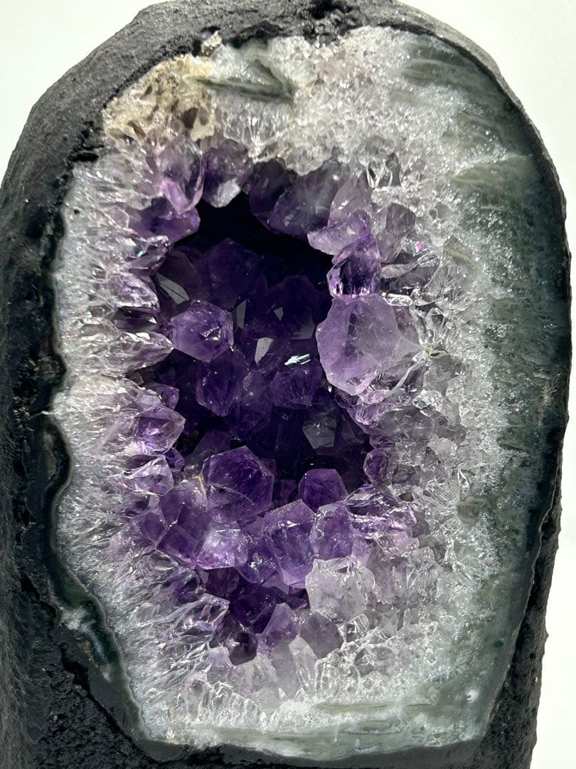 ブラジル産ミニアメジストドーム&天然石スフィア&フレイムシェイプ原石？セット