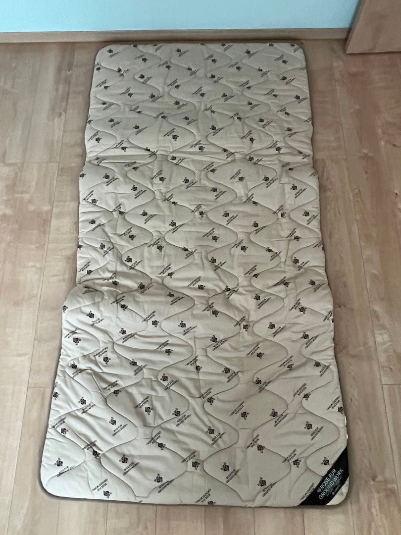 京都西川　敷布団　ムートン　シングル　お手入れセット付き