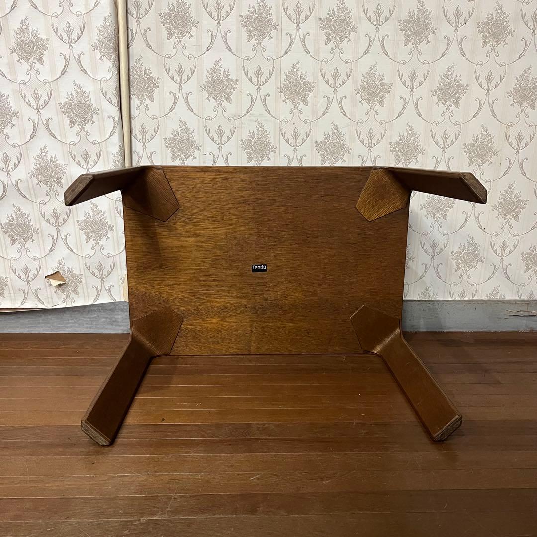 【アンティーク】天童木工 ローテーブル サイドテーブル コーヒーテーブル 古民家