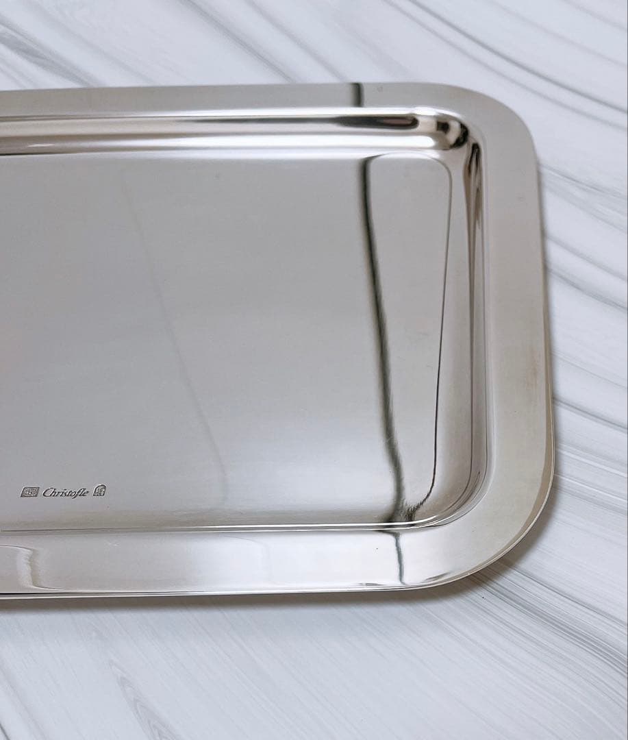 CHRISTOFLE クリストフル ベルエポック トレー 20×16cm