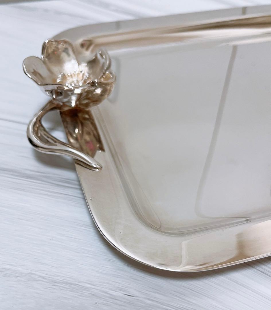 CHRISTOFLE クリストフル ベルエポック トレー 20×16cm