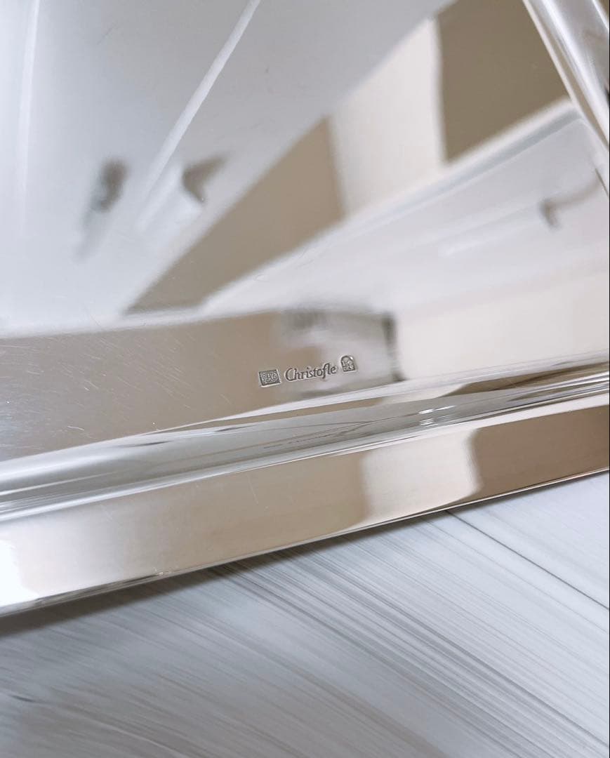 CHRISTOFLE クリストフル ベルエポック トレー 20×16cm