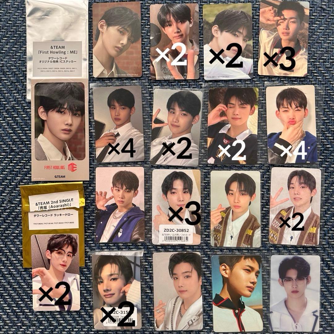 &TEAM Jo トレカ まとめ売り ラキドロ フォトカード セット - メルカリ