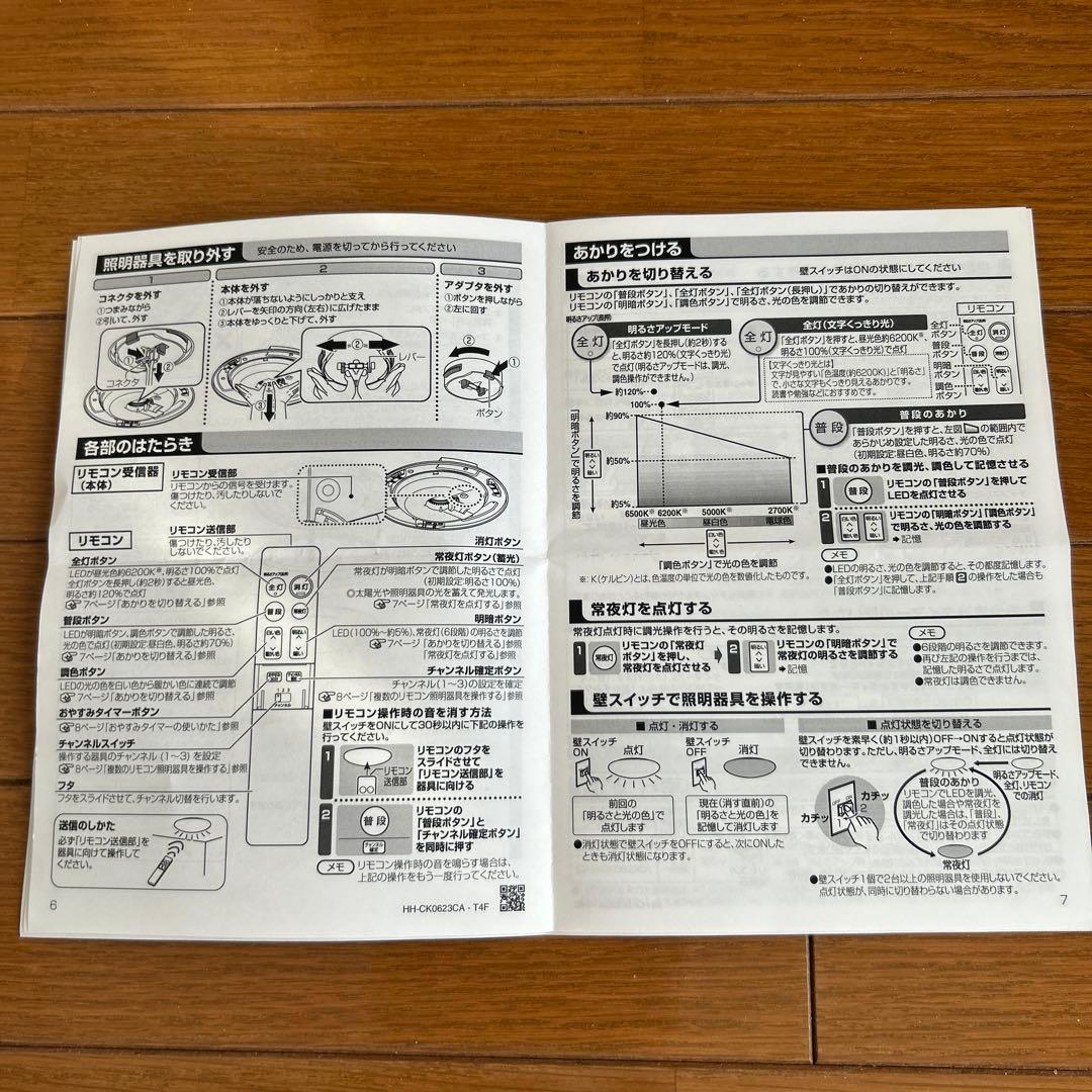 パナソニック　LEDシーリングライト　　 8畳用