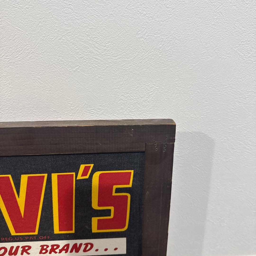 LEVI'S ヴィンテージ広告プレート
