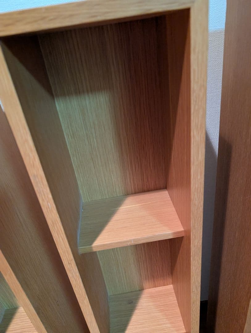 《送料込》無印良品 壁に付けられる家具箱 オーク 88 棚 シェルフ 収納木製