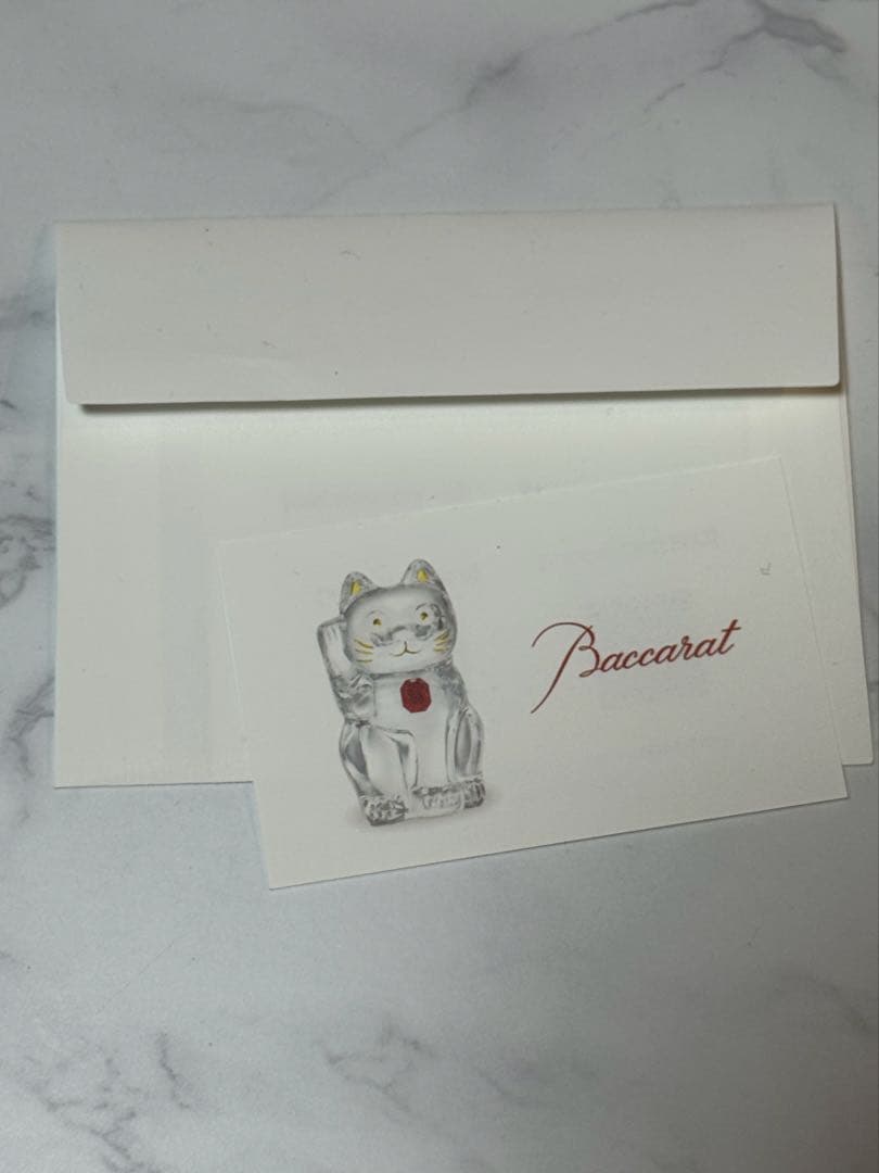 【新品未使用】バカラ / Baccarat クリスタル ドラゴン 置物　龍