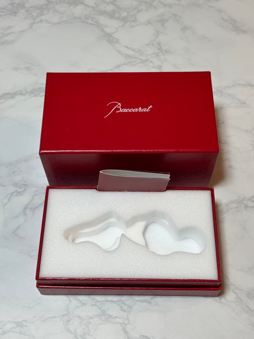 【新品未使用】バカラ / Baccarat クリスタル ドラゴン 置物　龍