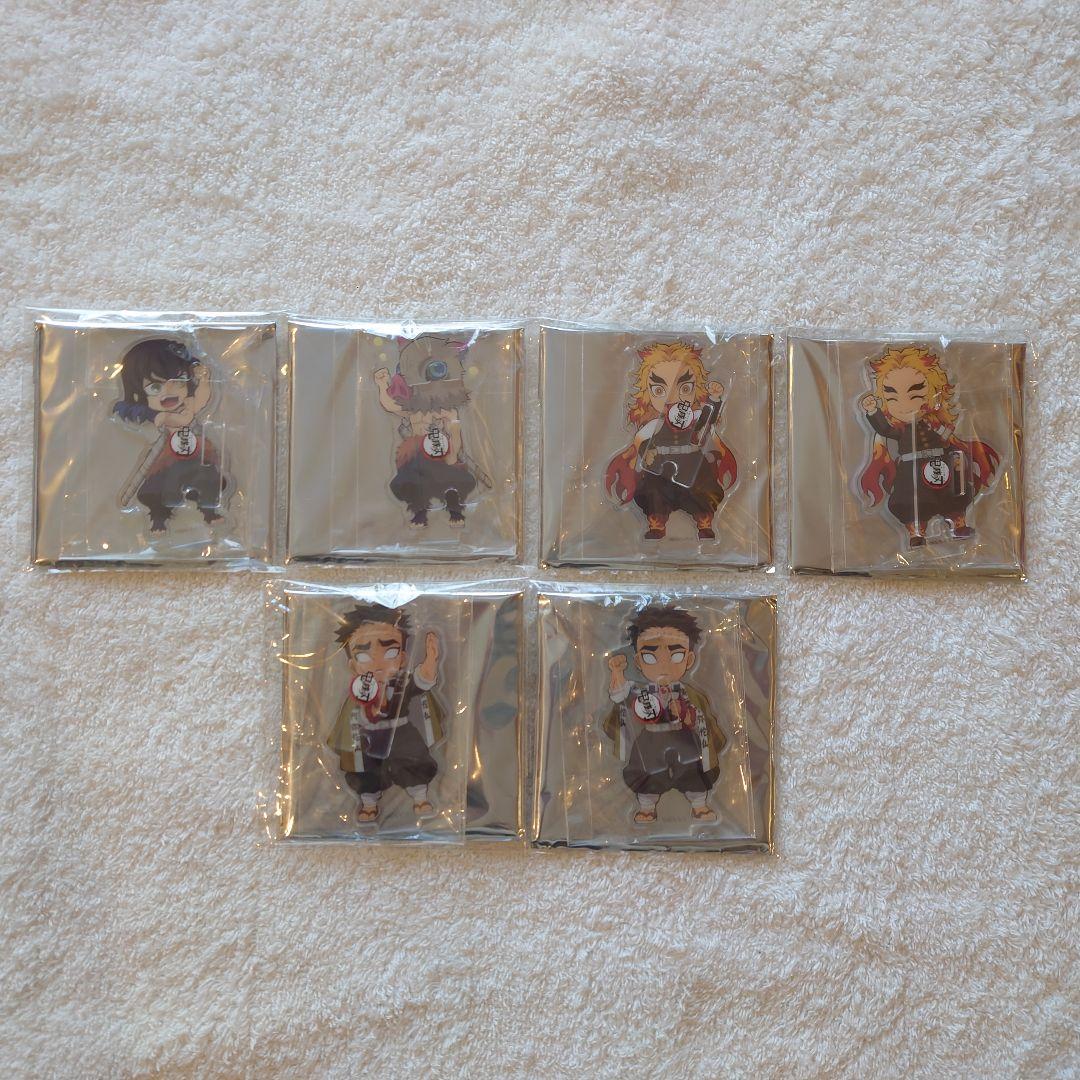【新品未使用】コンプ 鬼滅の刃 繋がるランダムアクリルスタンド 62点セット